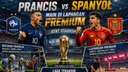 Prancis vs Spanyol Main Di Lapangan Premium
