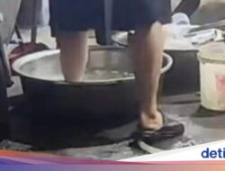 Pegawai Diduga Cuci Kaki Hingga Baskom Sayur, Restoran Ini Langsung Tutup!