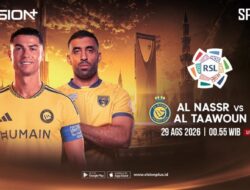 Jadwal Al Nassr vs Al Taawoun, Misi Pertahankan Puncak Klasemen Di VISION+