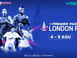 Premier Padel London P1 2026 Masuk Fase Penentuan, Nonton hingga Final Live Penyiaran Langsung Ke VISION+