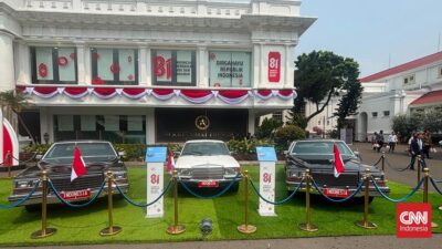 Kala Kendaraan Pribadi Pemimpin Negara Terdahulu Mejeng Ke Istana Pada HUT Ke-81 RI