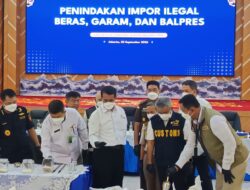 Bea Cukai Gagalkan Penyelundupan Beras, Garam, dan Busana Bekas Senilai Rp27,3 Miliar