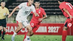 Indonesia Hajar Laos 3-0, Gholy Cetak Brace