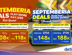 Ajak Rombongan? Triple Fun Trans Studio Bali Cuma Rp358 Ribu Bertiga