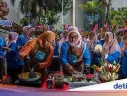 Intip Kesibukan Peserta Adu Kemampuan Memasak Di Jakarta Utara